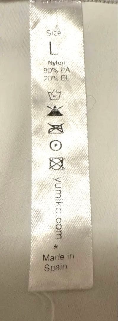 YUMIKO Lサイズ メッシュバック レオタード　☆美品☆