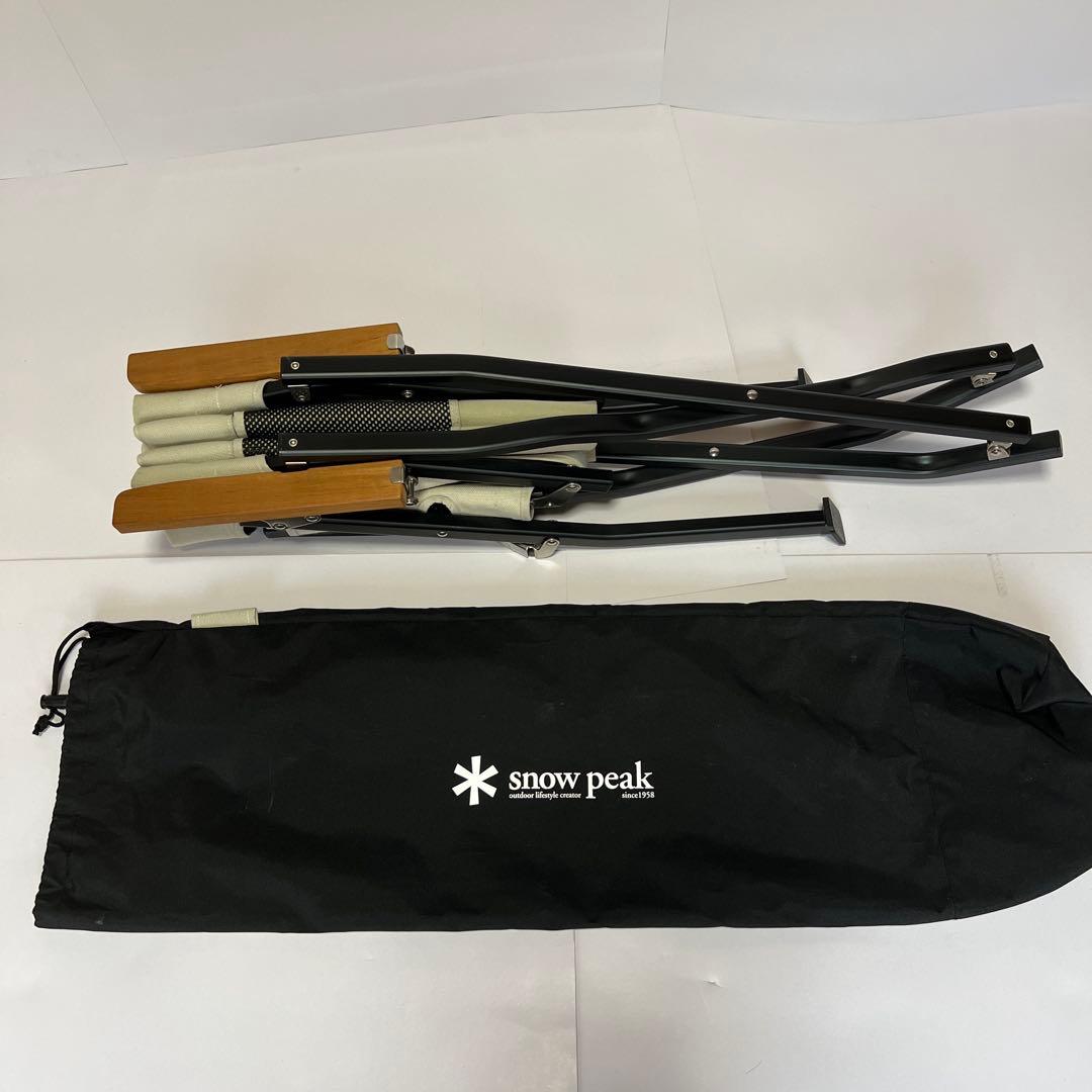 スノーピーク ローチェアショート　アイポリー