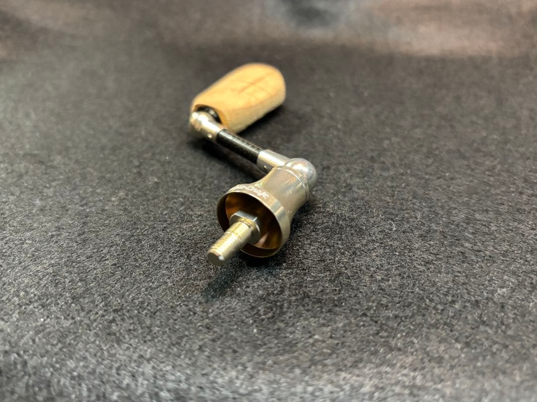 ロデオクラフト RCシングルスピニングカーボンハンドル 40mm シマノ用