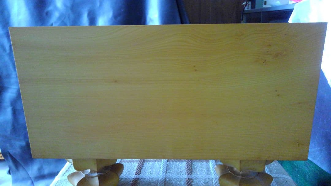 【国産　本榧　将棋盤　6寸　天柾】