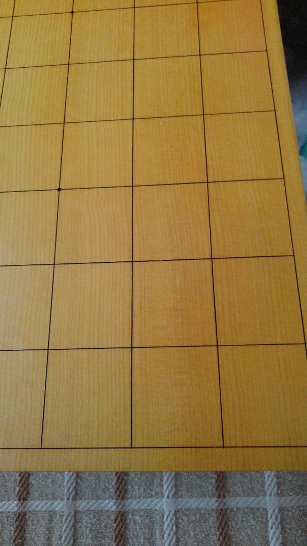 【国産　本榧　将棋盤　6寸　天柾】
