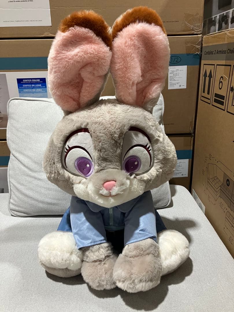 ズートピア2 　ジュディ ニック ぬいぐるみ　コストコ　ブランケット　ディズニー