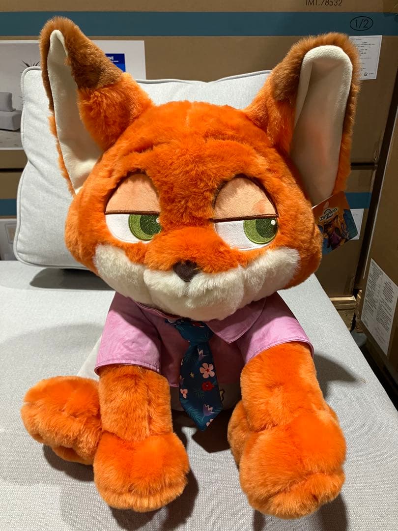 ズートピア2 　ジュディ ニック ぬいぐるみ　コストコ　ブランケット　ディズニー