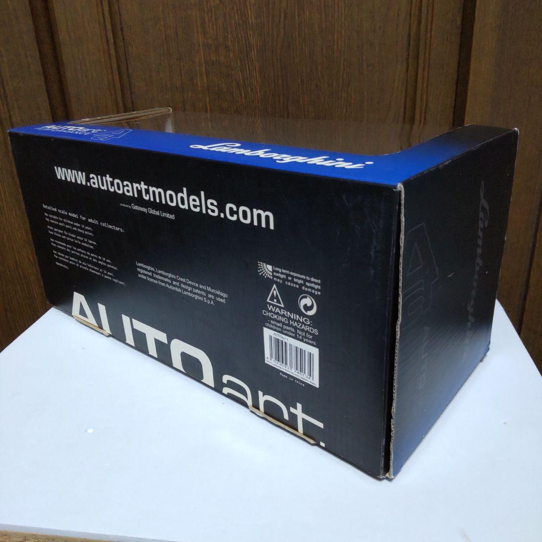 ランボルギーニ ムルシエラゴ メタリック ブラック 1/18 オートアート