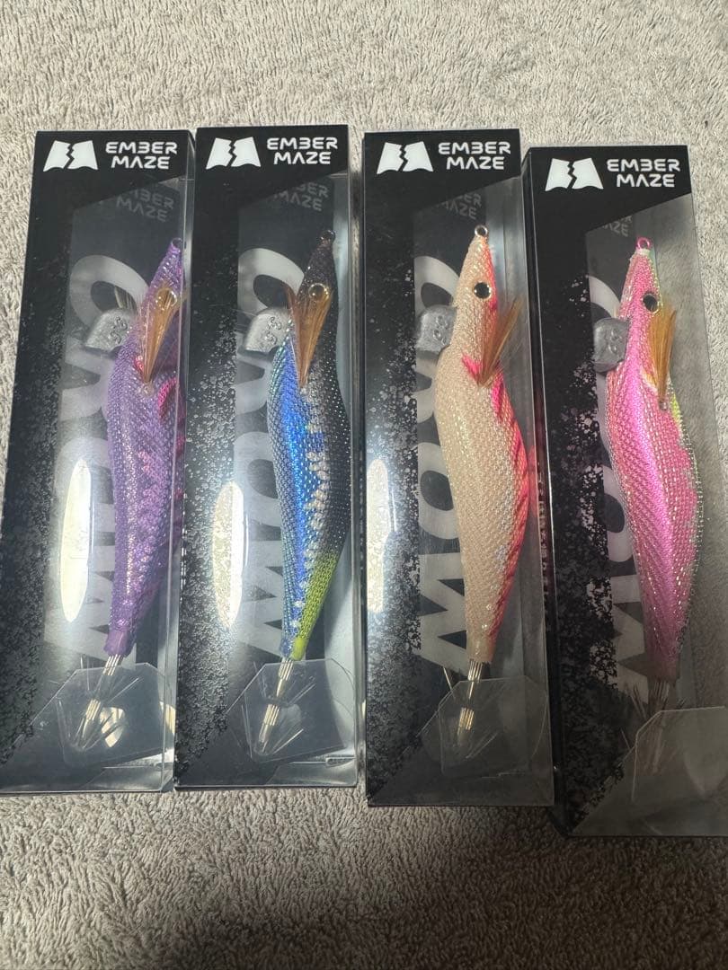 激レア EMBER MAZEエンバーメイズ CROWクロウ3.5 エギ限定カラー