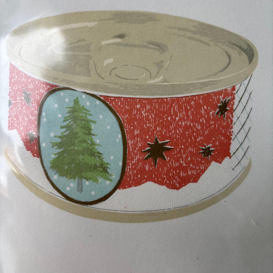 スクリーンプリント　西平幸太作品　エディション26/60 X缶