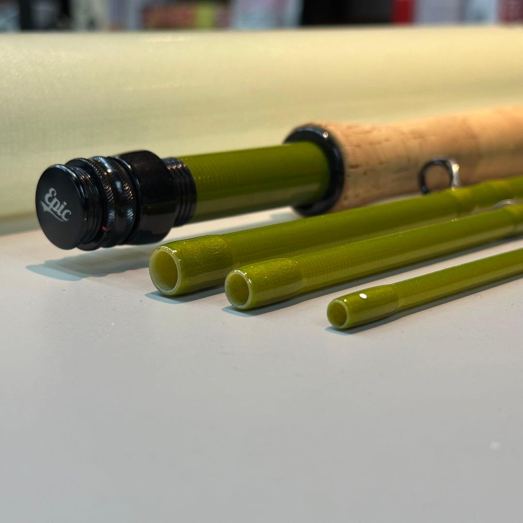 希少？エピック 580 オリーブ　ファストグラス II フライロッド 4ピース