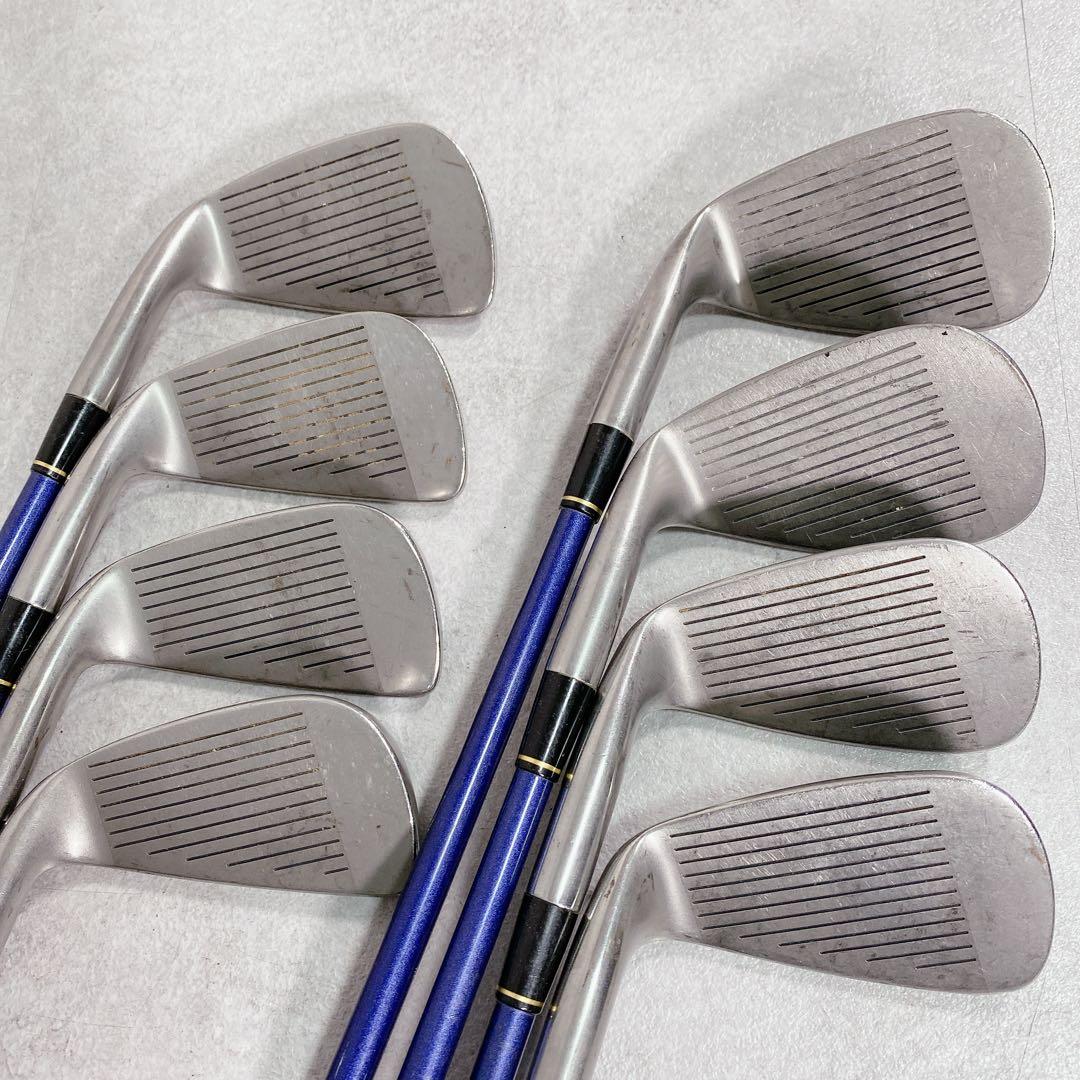 T103 ミズノ ゴルフクラブ メンズ フルセット 黒 青 初心者 ビギナー