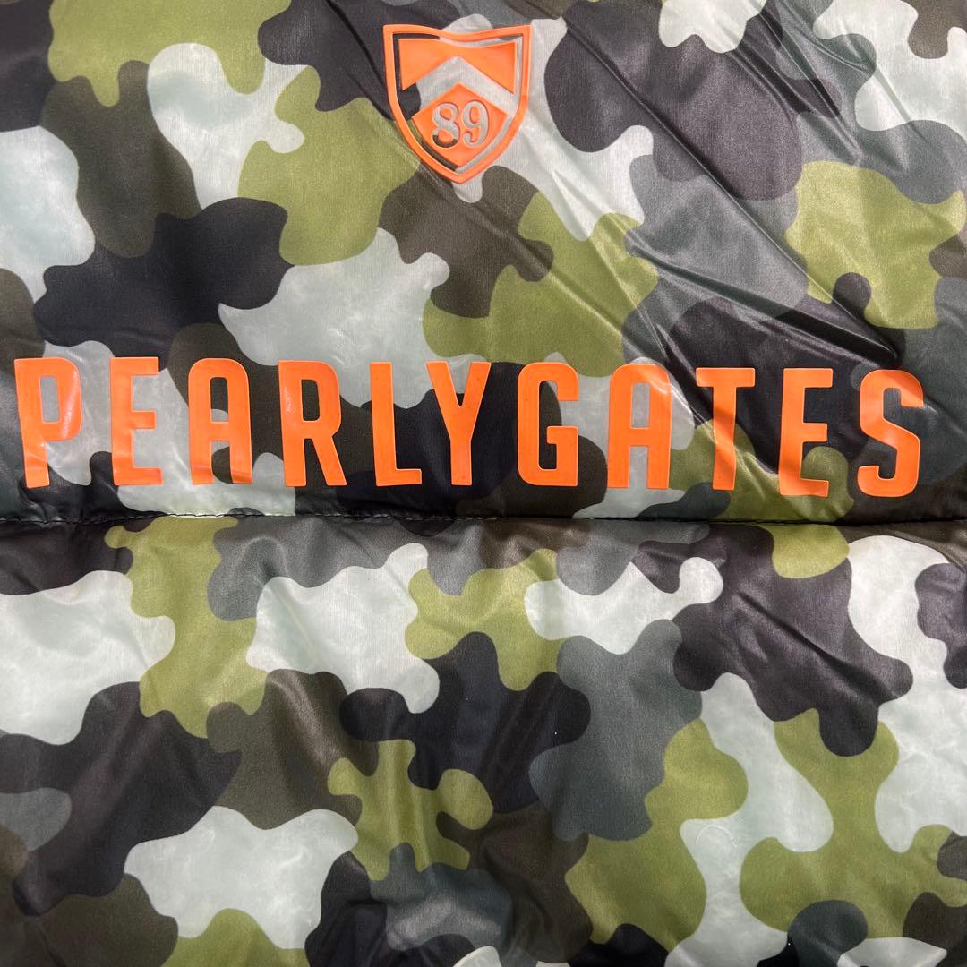極美品 PEARLY GATES 迷彩柄 ダウンベスト サイズ5/L相当