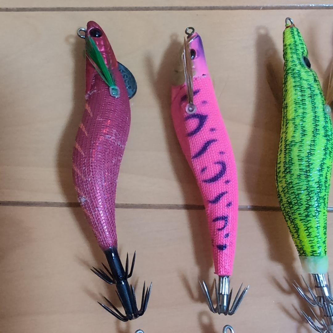 イカメタル エギ オモリグ 鉛スッテ メイホウリバーシブルケース付き まとめ売り