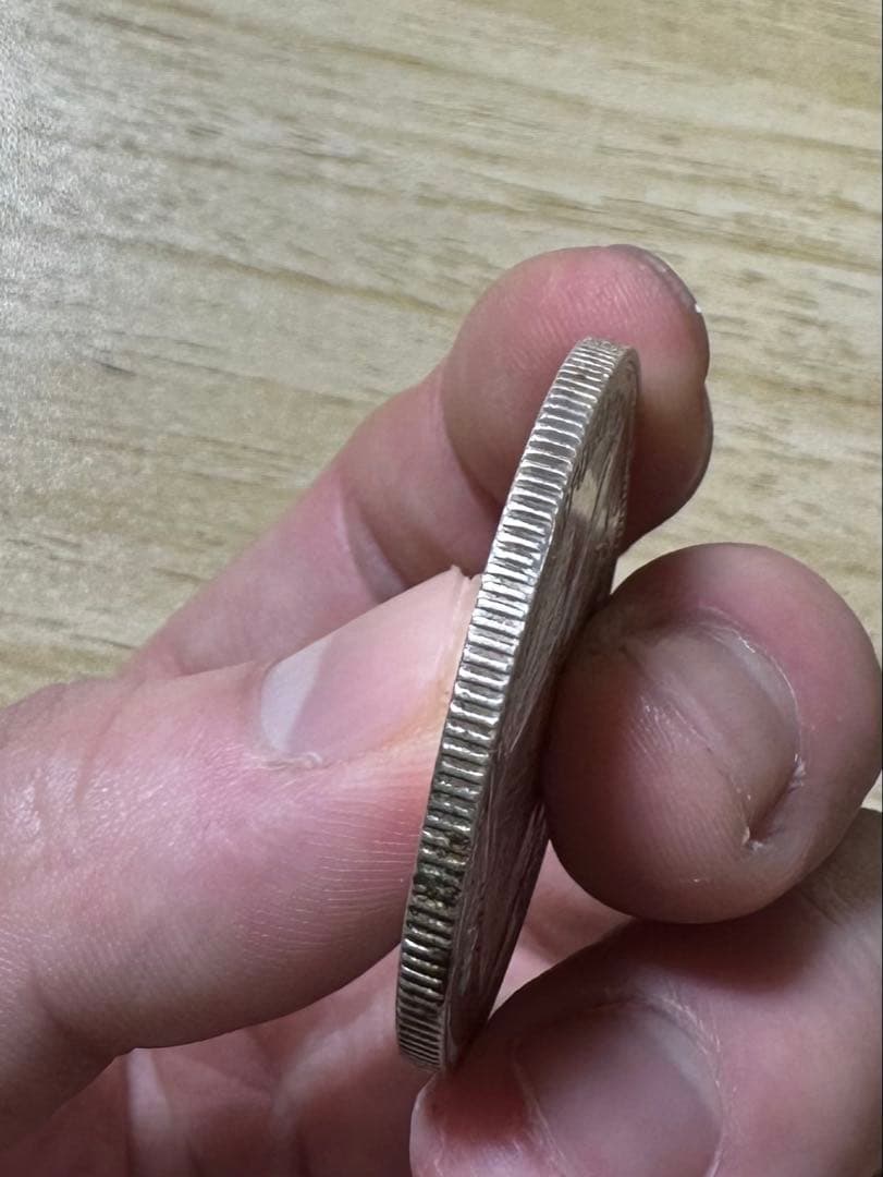 1906年 フランス 自由の女神像 銀貨 美品