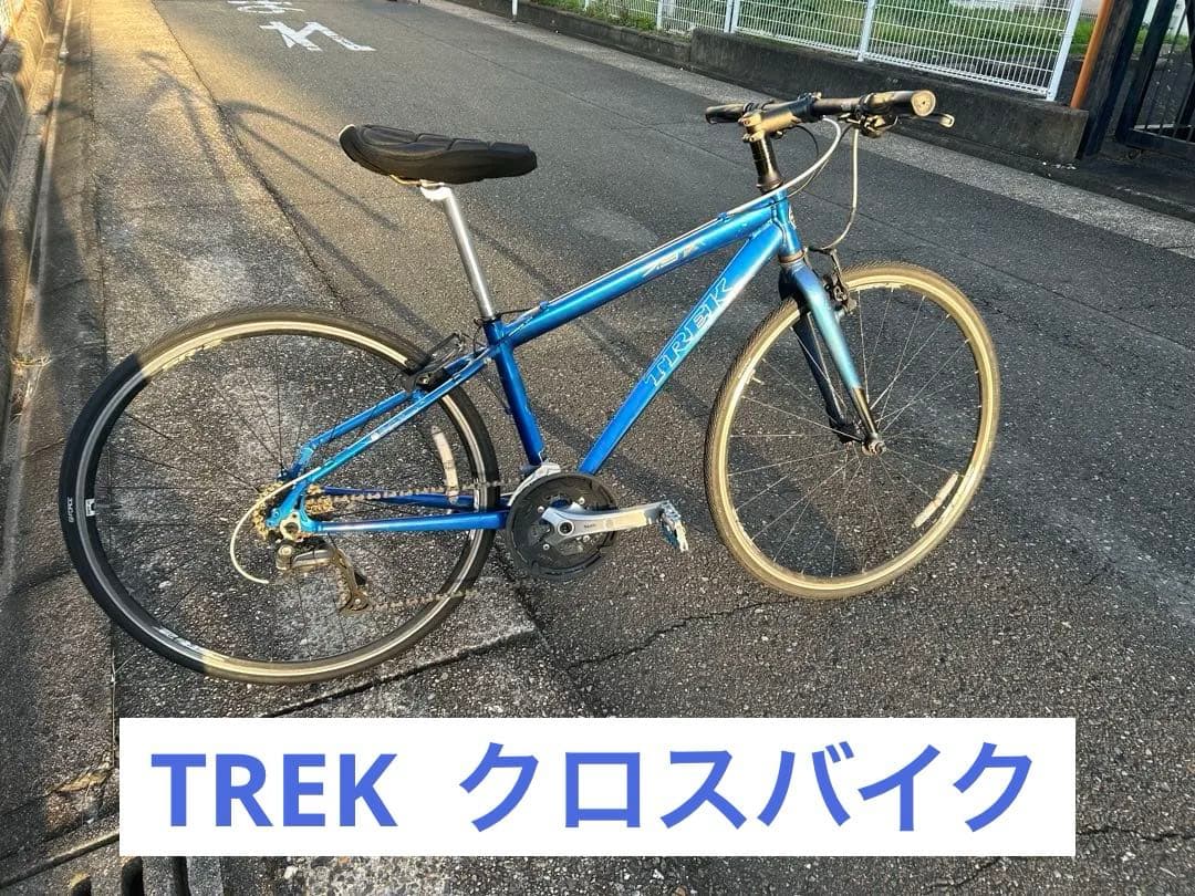 TREK クロスバイク　7.3 FX ロードバイク　チェーン・ケーブル交換済み