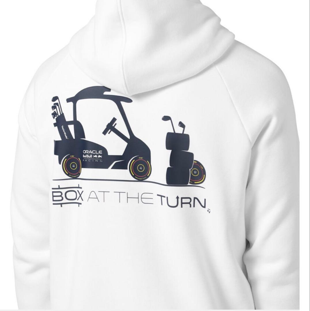 2025年　テーラーメイド レッドブル　限定コラボパーカーL ボックス フーディ