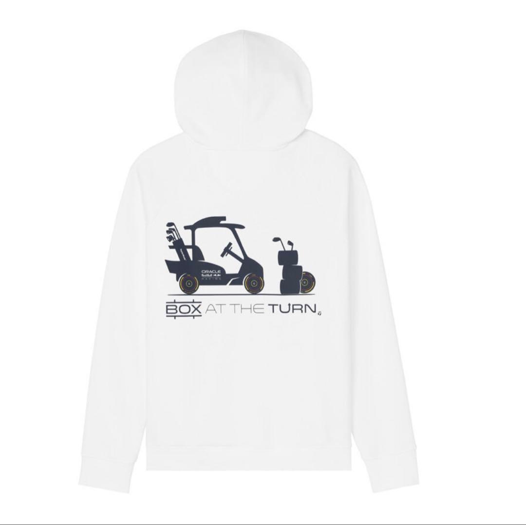 2025年　テーラーメイド レッドブル　限定コラボパーカーL ボックス フーディ