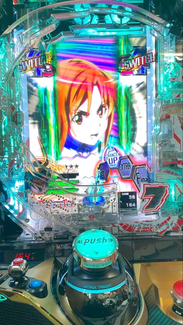 スマパチ　eソードアートオンラインK7