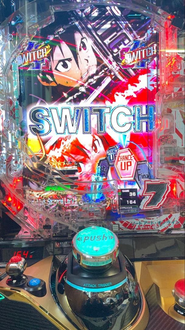 スマパチ　eソードアートオンラインK7