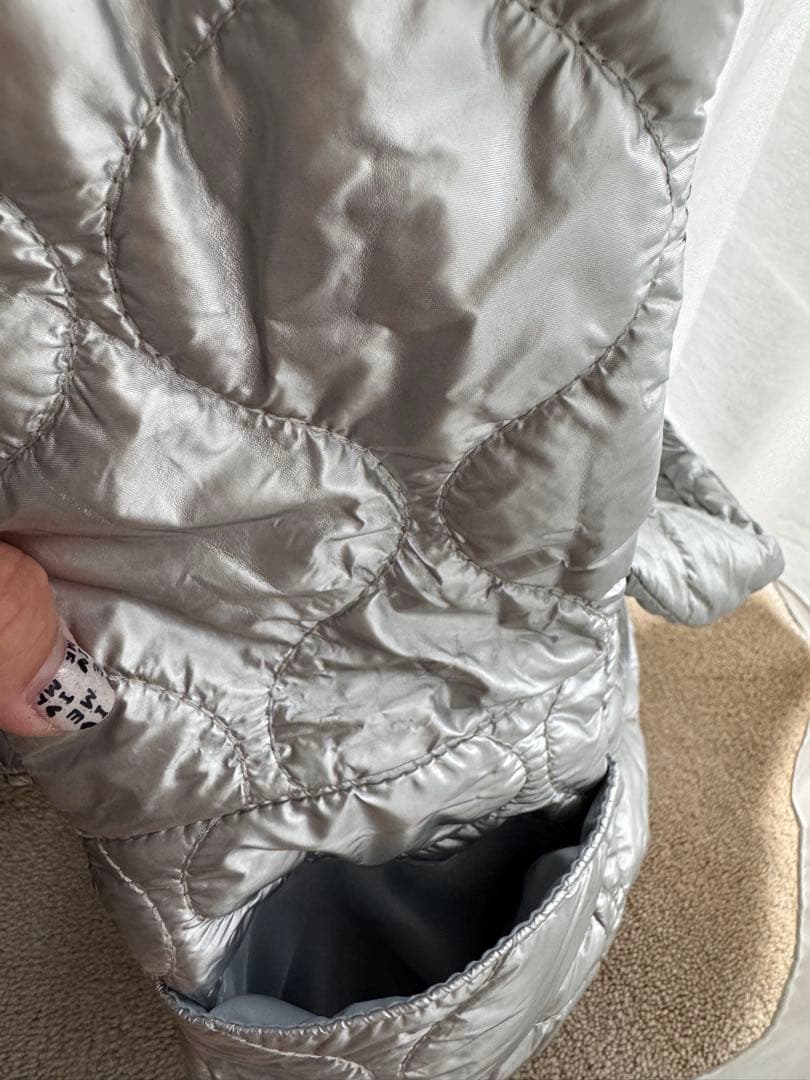 ARCHIVIO シルバー キルティングバッグ