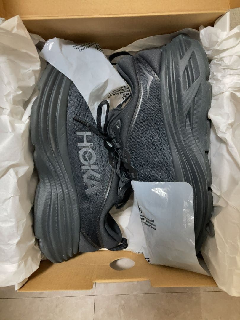 HOKA Bondi 8 Wide ブラック 26.0cm 8