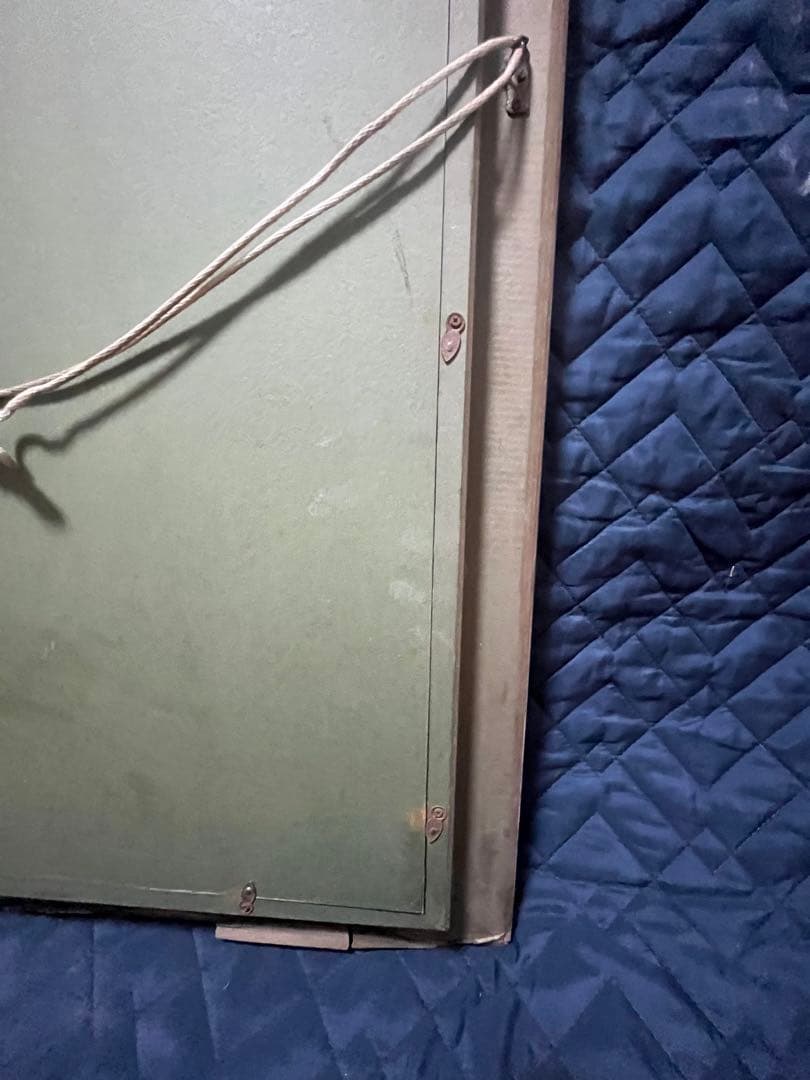 （引き取り専） 1975年　奥津国道　陽ざし　額縁付き　F10 油絵