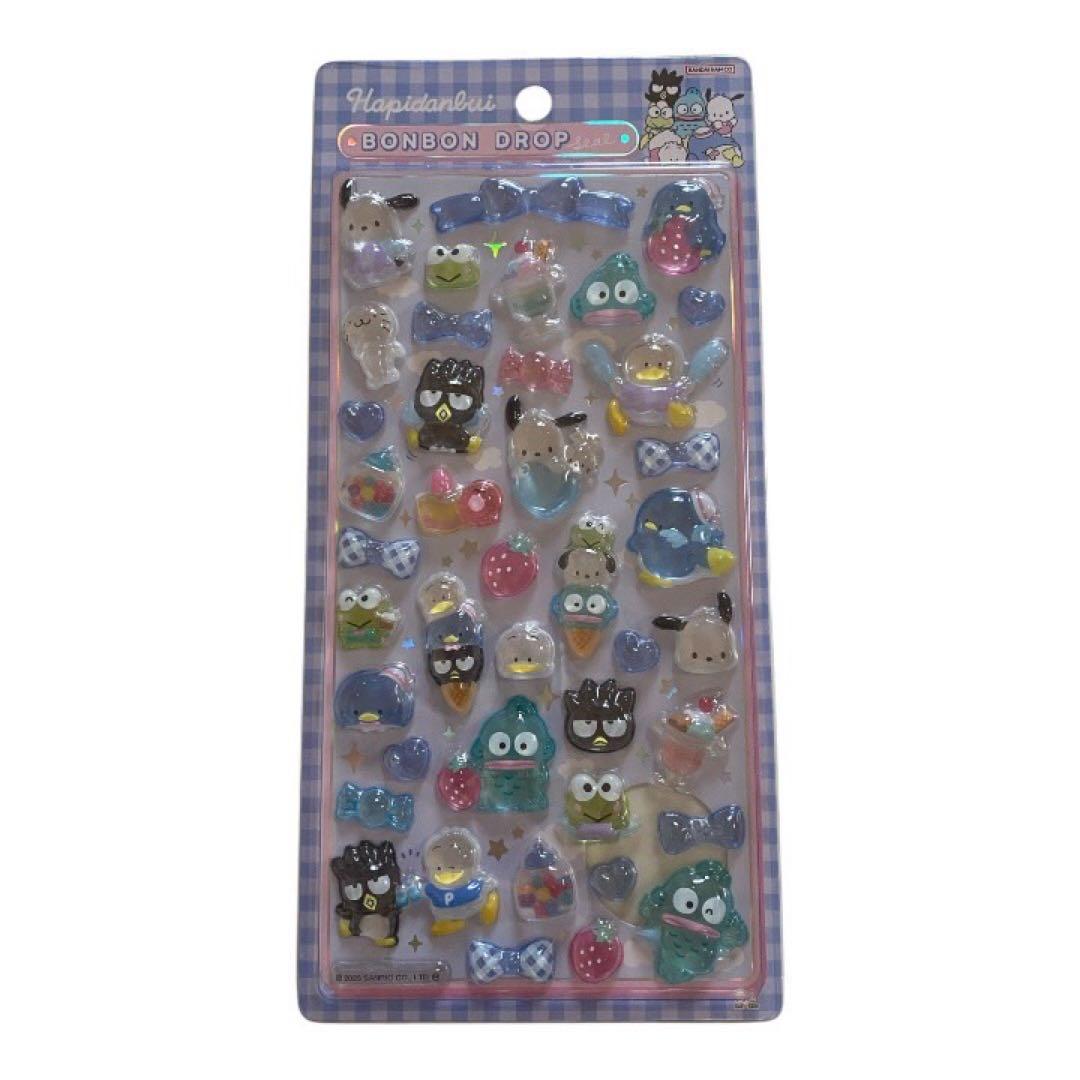【正規品】サンリオ　ボンボンドロップシール　第二弾　４枚セット
