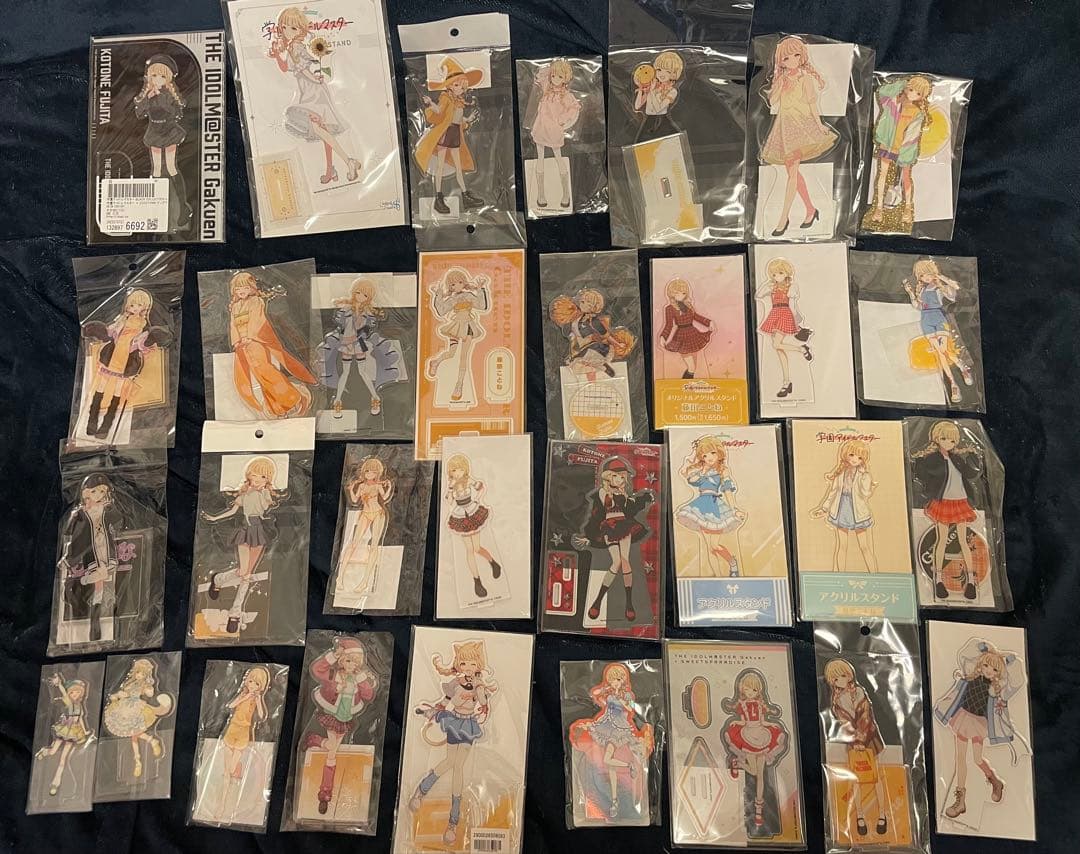 学園アイドルマスター 藤田ことね アクリルスタンド まとめ売り