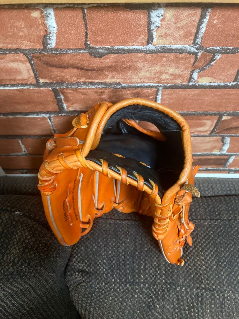 Nike Vapor 硬式グローブ オレンジ　内野手用