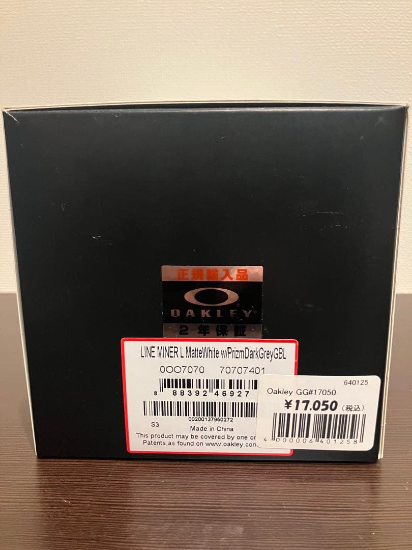 スキー・スノーボードアクセサリー OAKLEY LINE MINER L Matte White