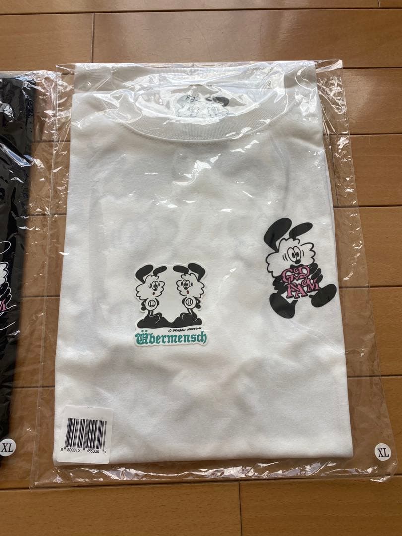 VERDY G-DRAGON Tシャツ XL 白黒セット Ubermensch