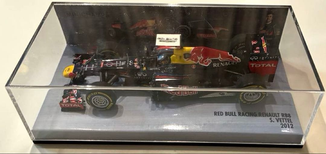 ミニチャンプス　F1 ミニカー　レッドブル　ベッテル、メルセデス　ロズベルグ