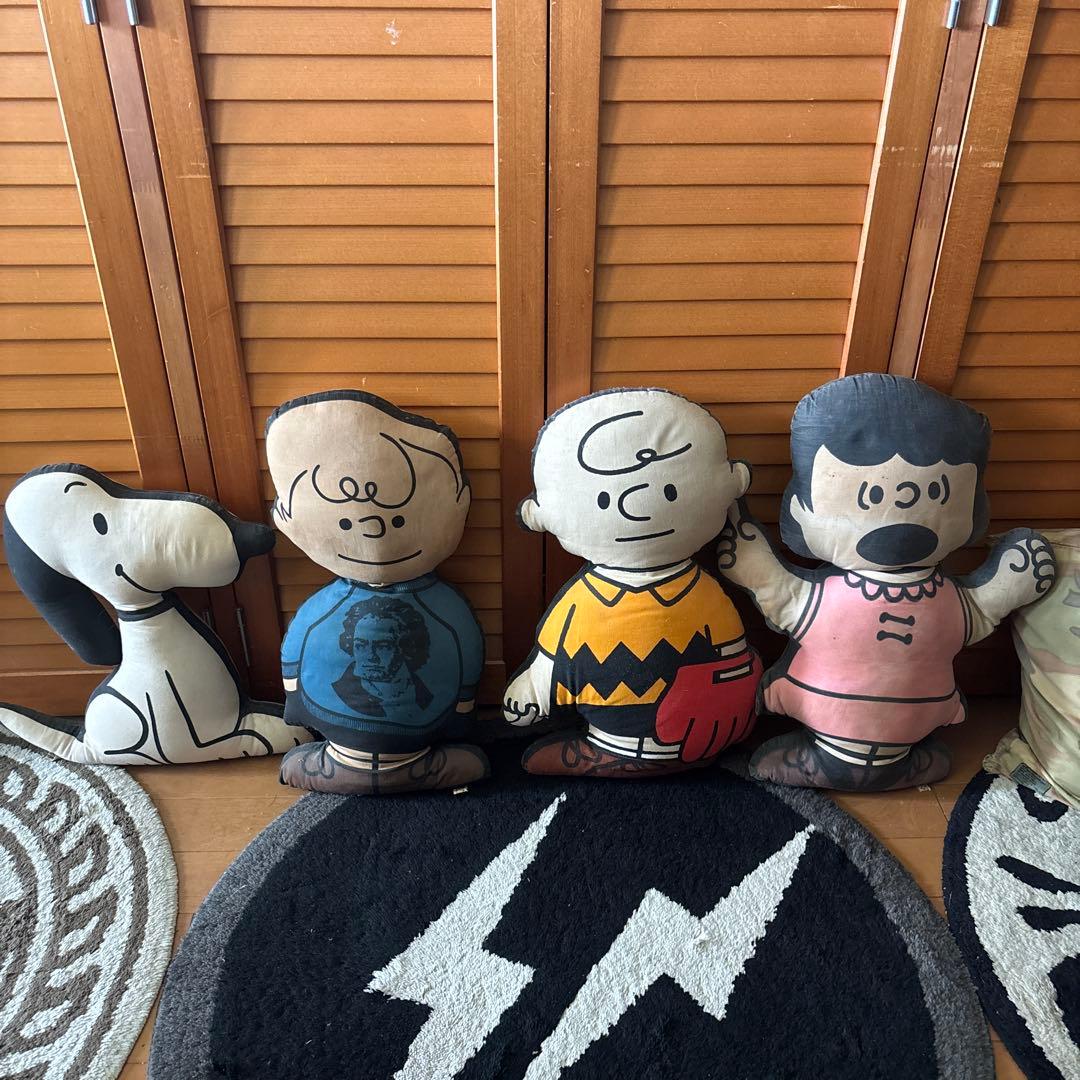 レア‼️ビンテージ　 ’63 PEANUTS GANG プラッシュドール4体Set