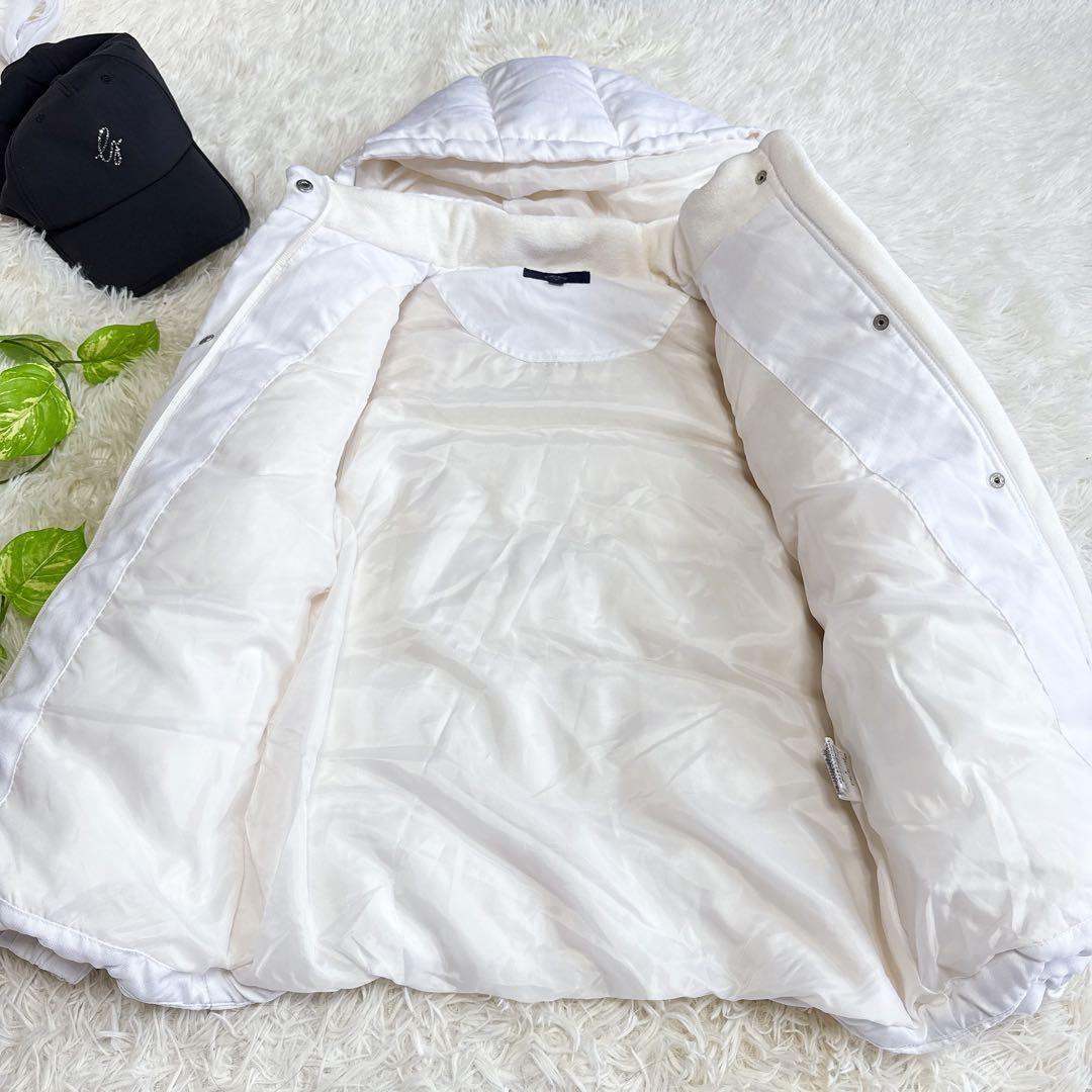 【美品】キャロウェイ　セットアップ ダウン ホワイト Mサイズ レディース