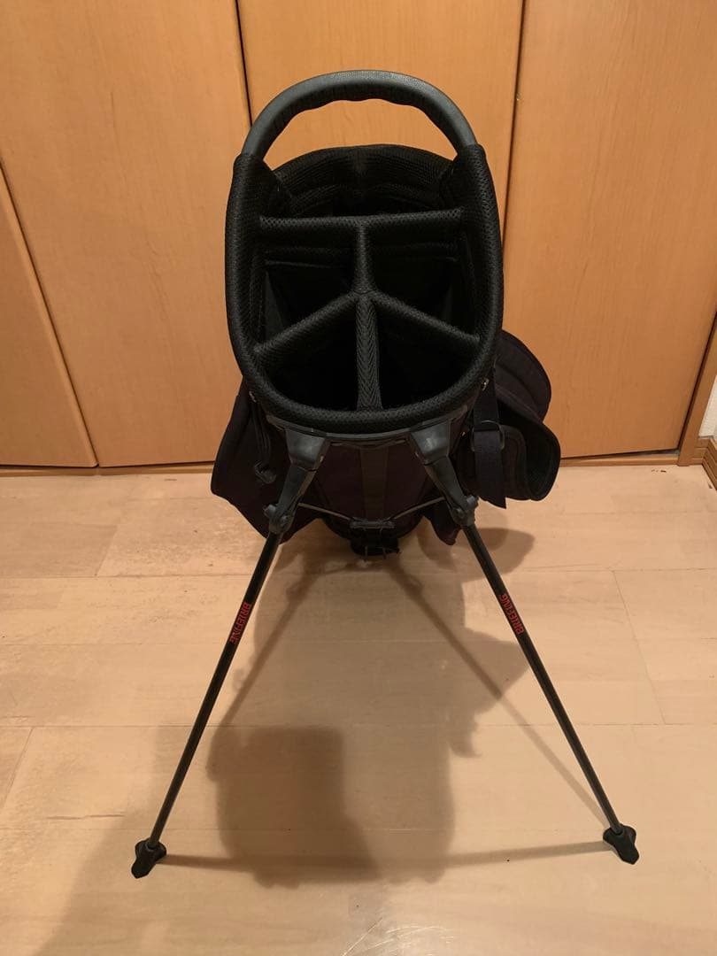 BRIEFING スタンド付きゴルフバッグ ブラック