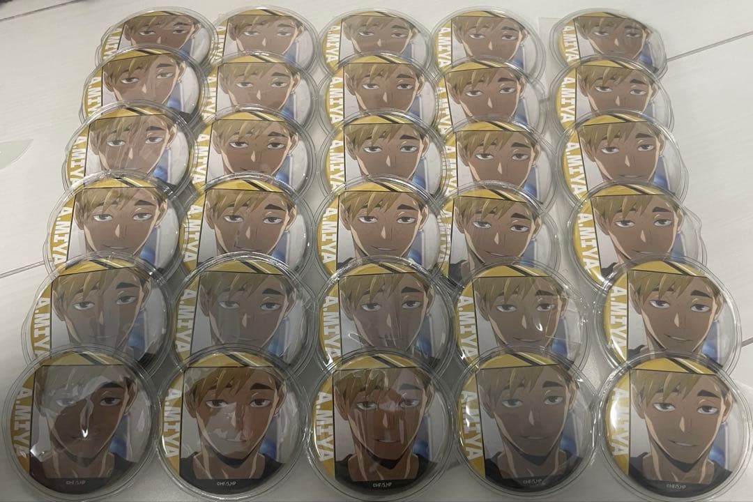 ハイキュー!! 宮侑 缶バッジ 30個セット【バラ売り可】