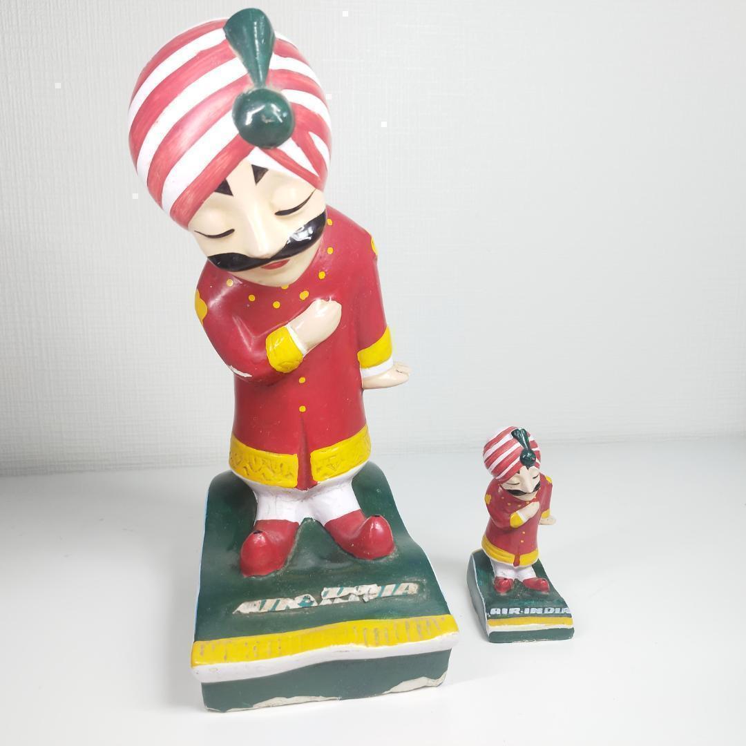 マハラジャ Air India インド航空 ビンテージ 70’s 置物 hAT4