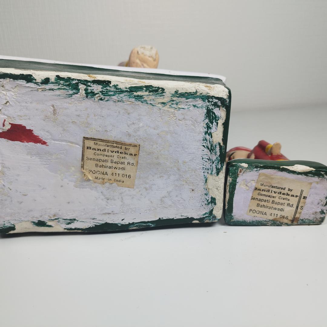 マハラジャ Air India インド航空 ビンテージ 70’s 置物 hAT4