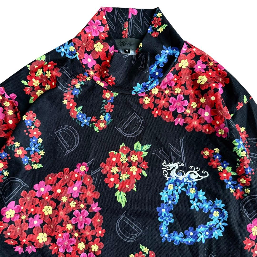 Dance With Dragon ダンスウィズドラゴン 長袖モックネックシャツ