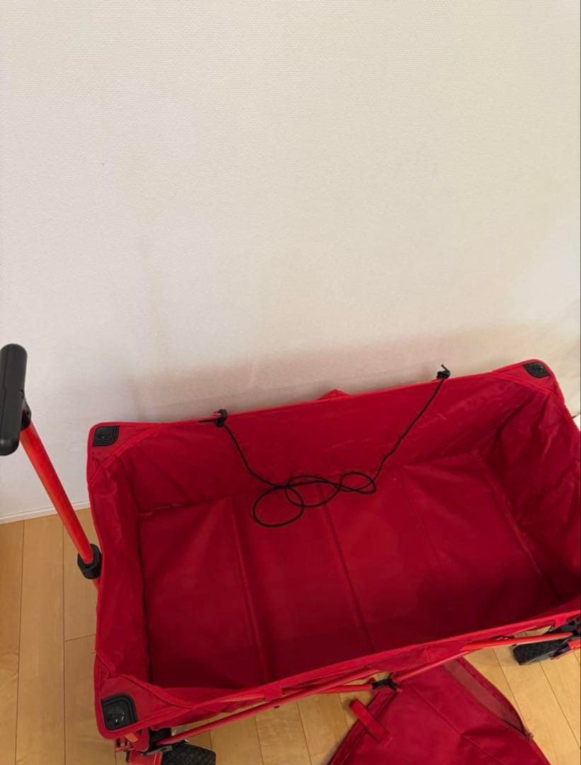 Coleman コールマン キャリーカート アウトドアワゴン　レッド　赤色