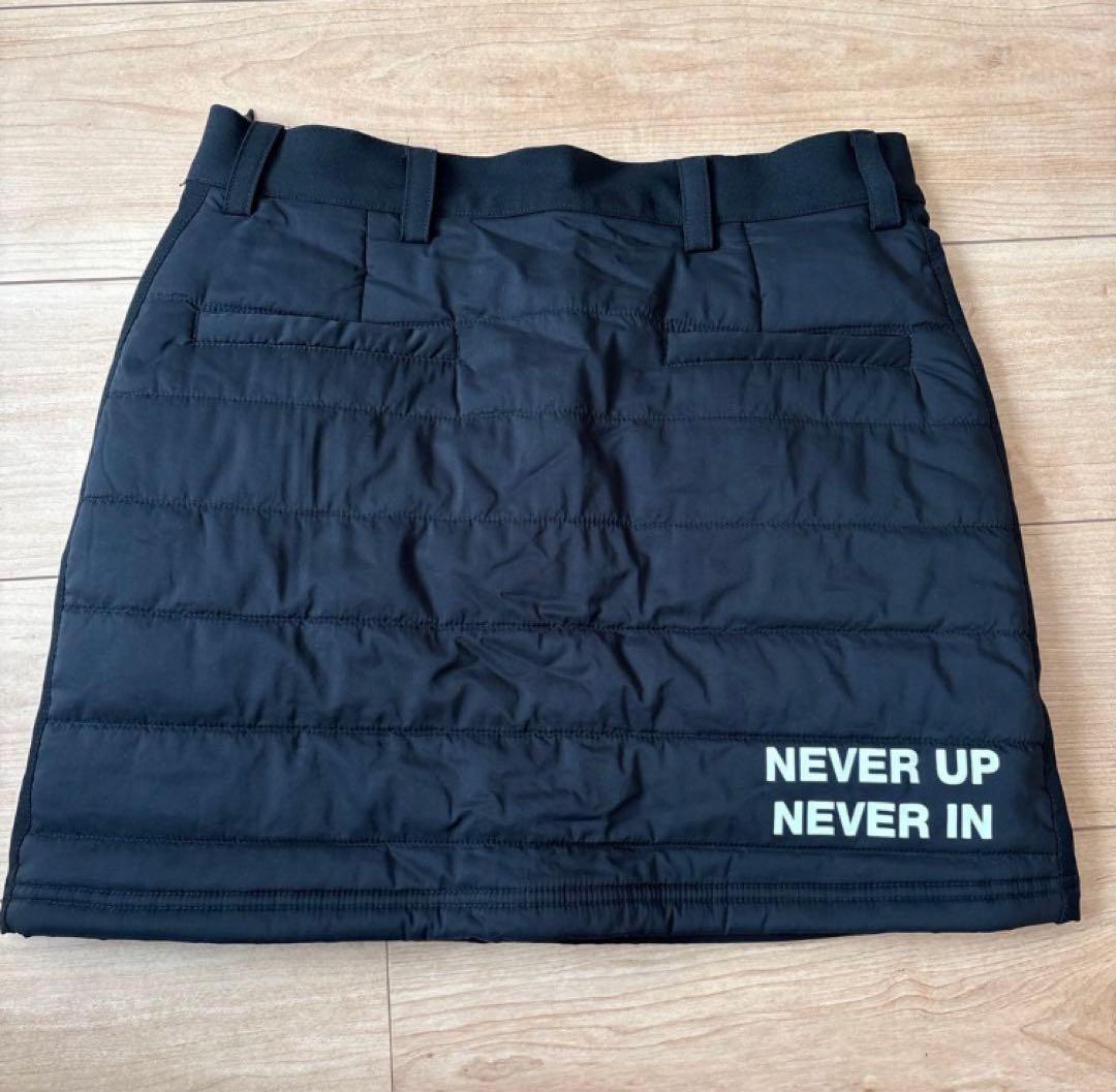 Mサイズ　fr2 ゴルフレディース　中綿ジャケット&スカート　セットアップ　黒