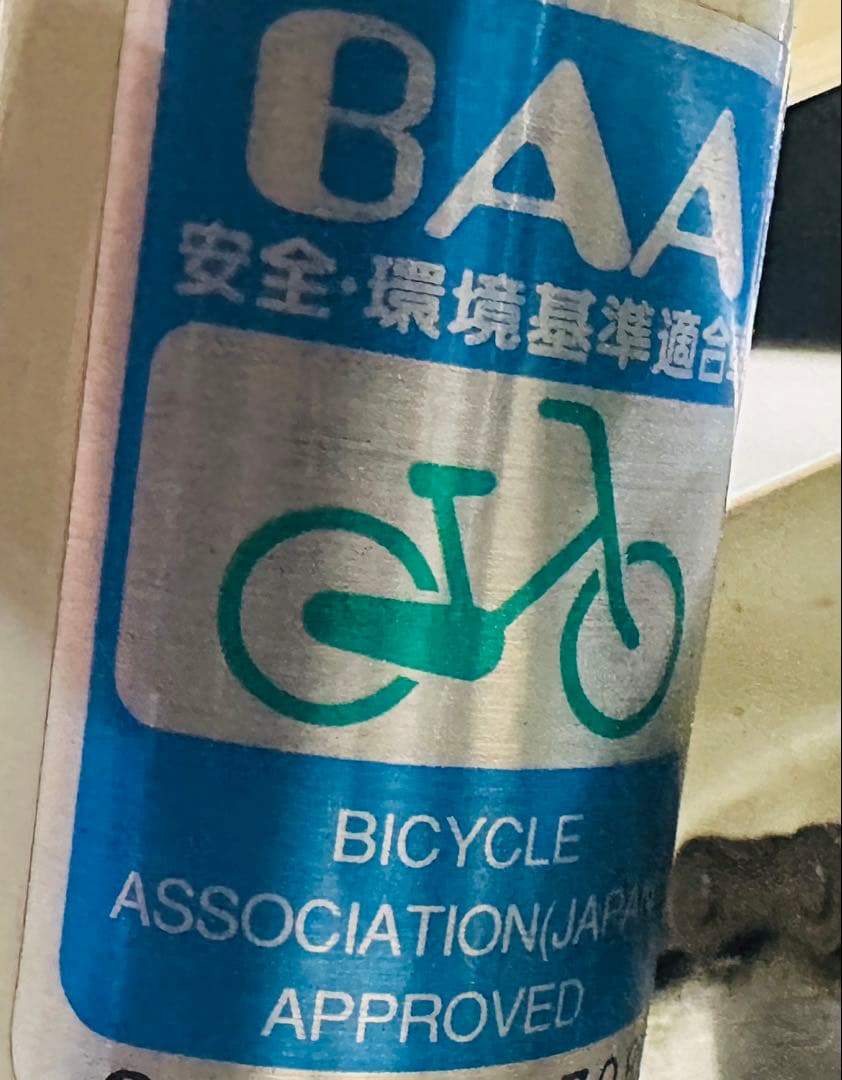 22インチ クリームFeerique Jr フェリーク ジュニア 自転車 アサヒ