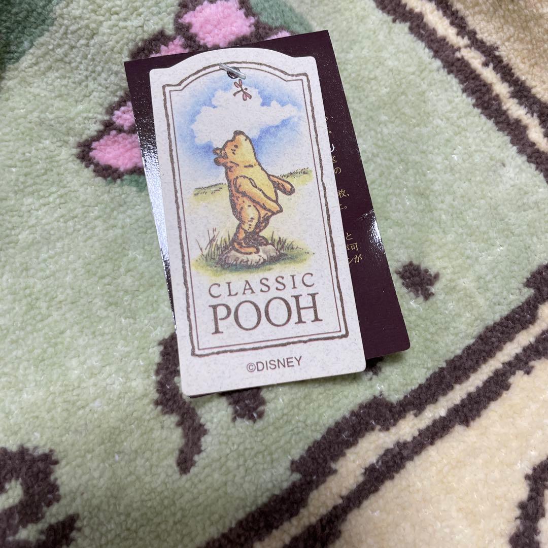 CLASSIC POOH 大判ブランケット プーさんシェニール織りUCHINO製
