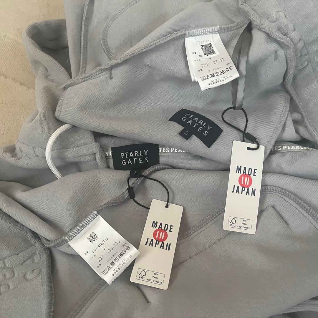 新品★73,700円 パーリーゲイツ パーカー＆スカート セットアップ 2（L）