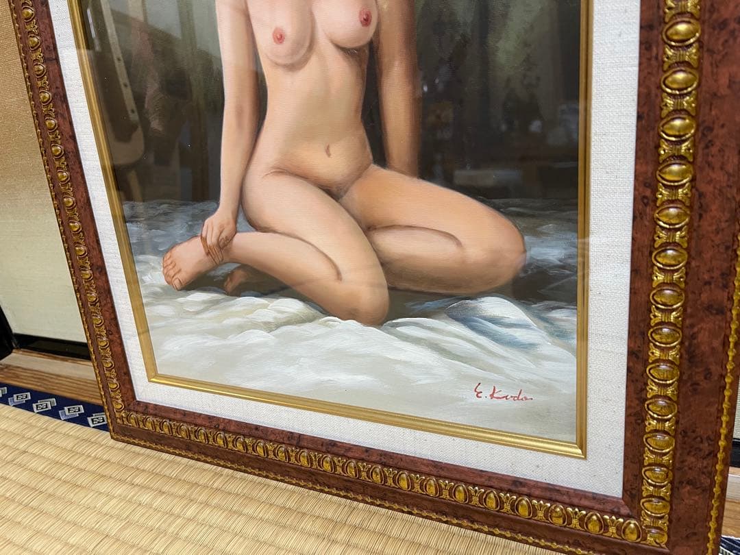 e.kudo 油絵