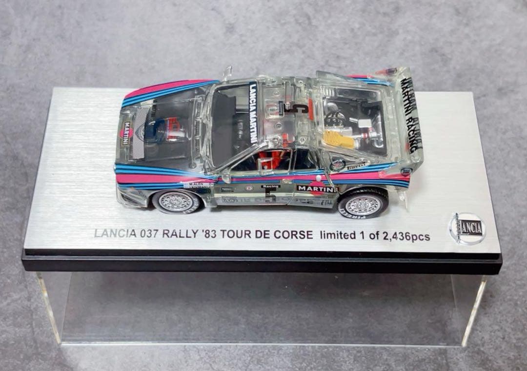 1/43 京商 LANCIA037 RALLY'83 ラリースケルトン ランチア
