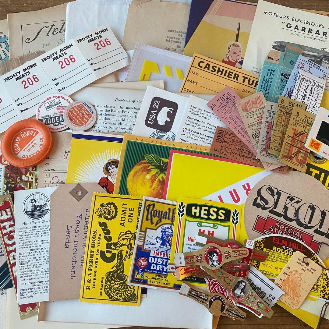 【221】ヴィンテージ 紙ものセット 送料込み✩