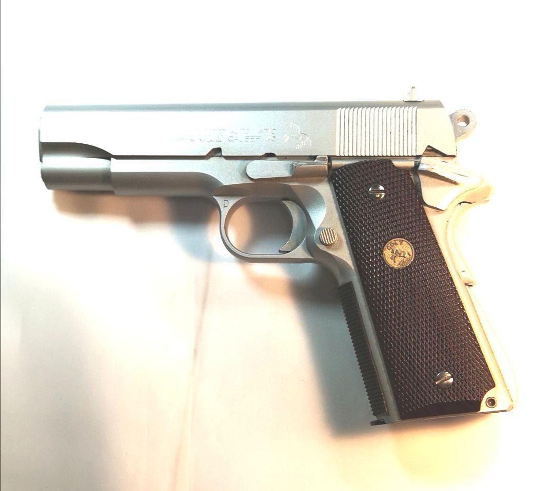 MGC コルトコンバット コマンダー 樹脂製モデルガン マットシルバー