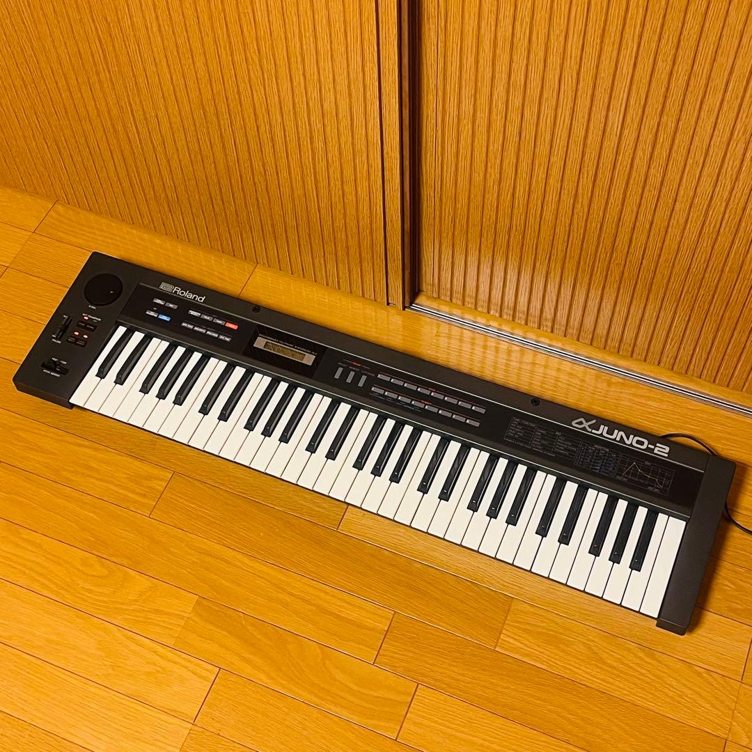 【希少・良品】Roland α JUNO-2 シンセサイザー 音出し確認済み