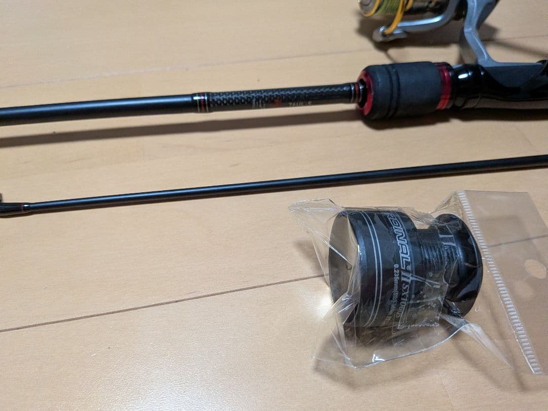 アジング　メバリング　ロッド　ダイワ　月下美人　リール　本体　セット