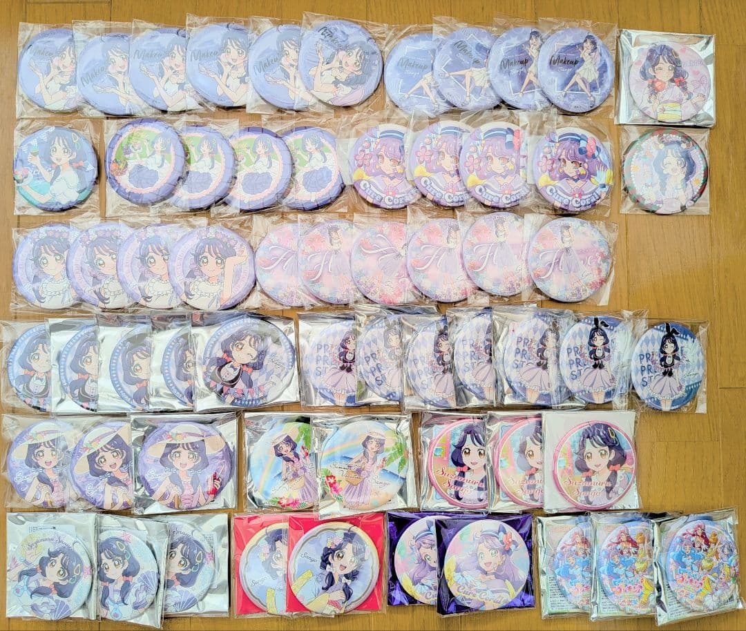 【匿名配送】トロピカルージュプリキュア　缶バッジセット