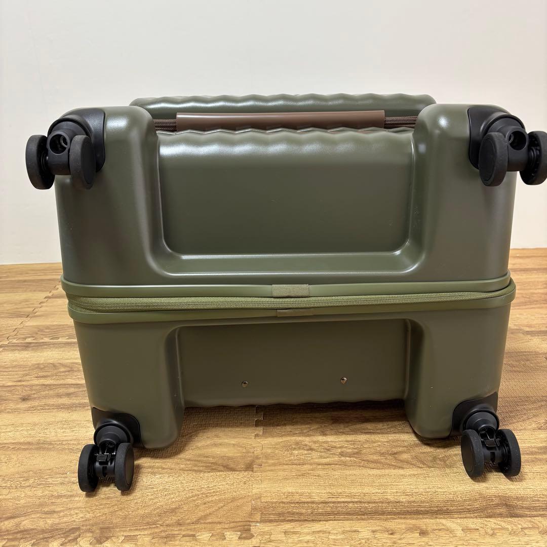 【新品未使用】CoConte ペット用キャリー カーキ　グリーン　ペットキャリー