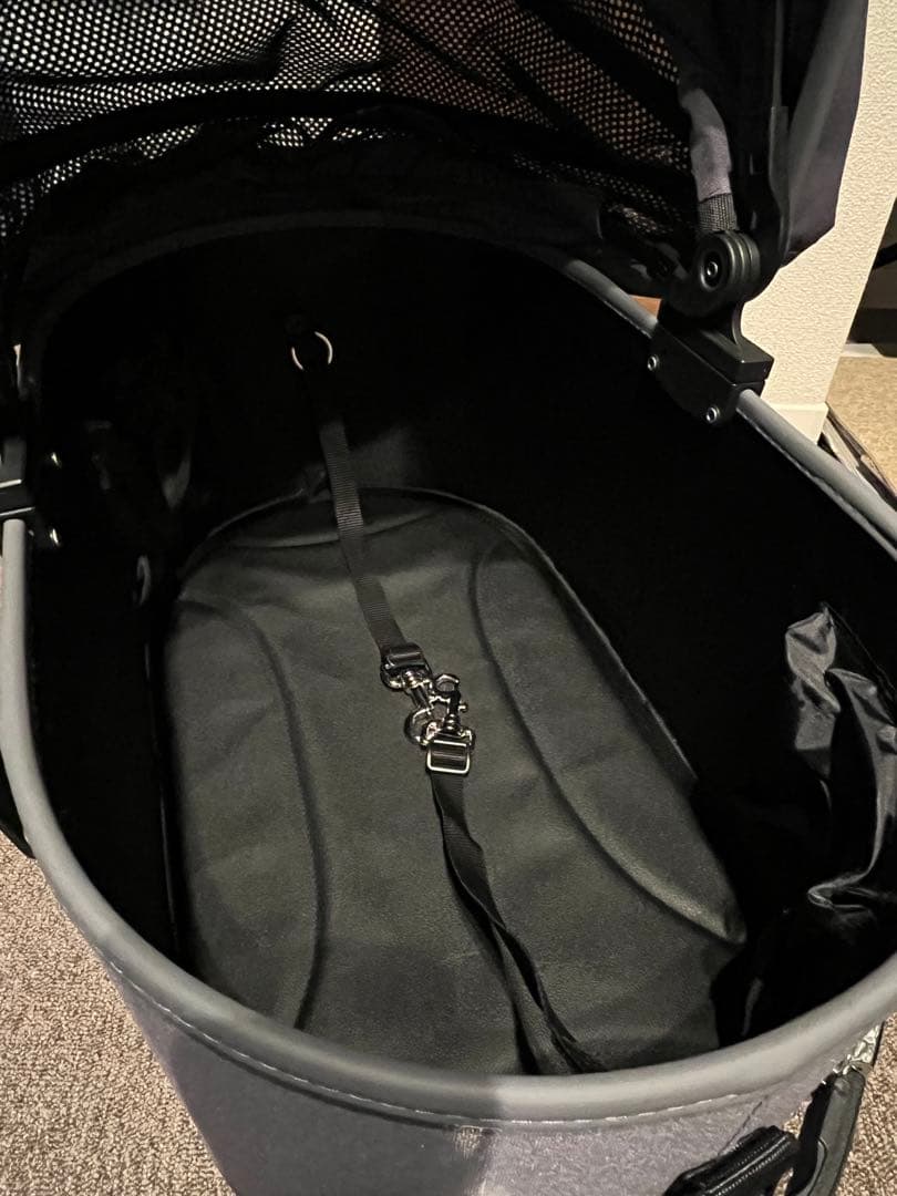 エアバギー　ディムグレー　レギュラー　コット単体とカゴカバー　未使用